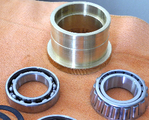 EQ6 Bearings after cleaning