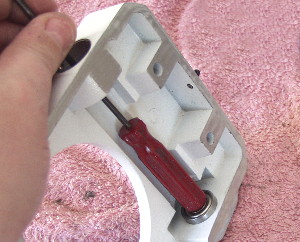 Replacing the worm bearing (2)