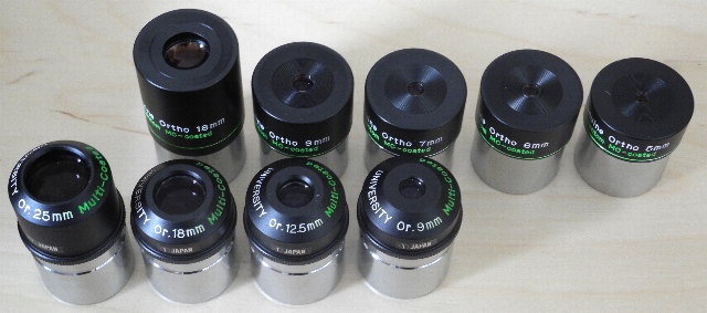 Baader Genuine Orthoscopic Eyepieces